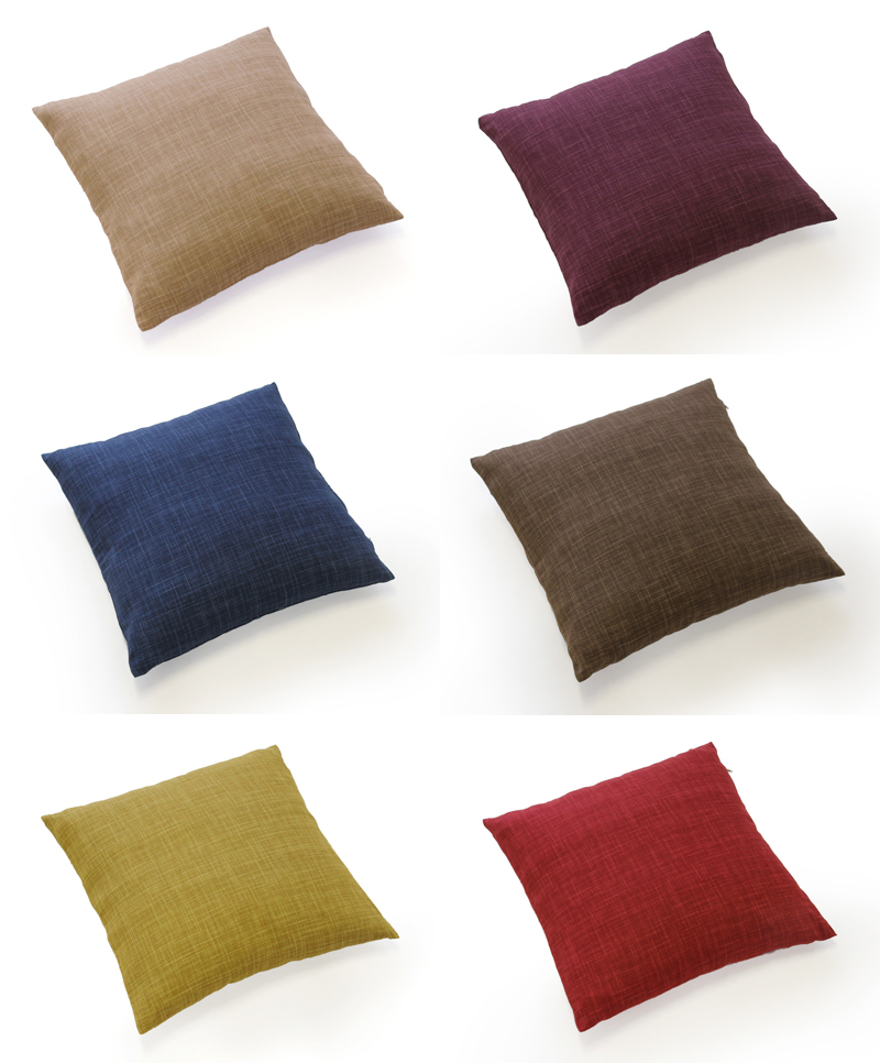 40×40 座布団カバー なごみ むらさき