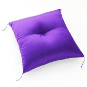 職人手作り座布団、インド綿シードコットンを100％、落語・高座用　紫色