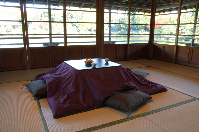 Kotatsu こたつ布団カバー　長方形（大）用　205cm×315cm　なごみ　紫