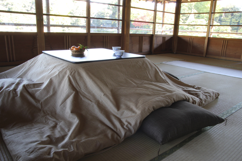 Kotatsu こたつ布団カバー 長方形 中 用 5cm 245cm なごみ こい藍 寝具のわたや森